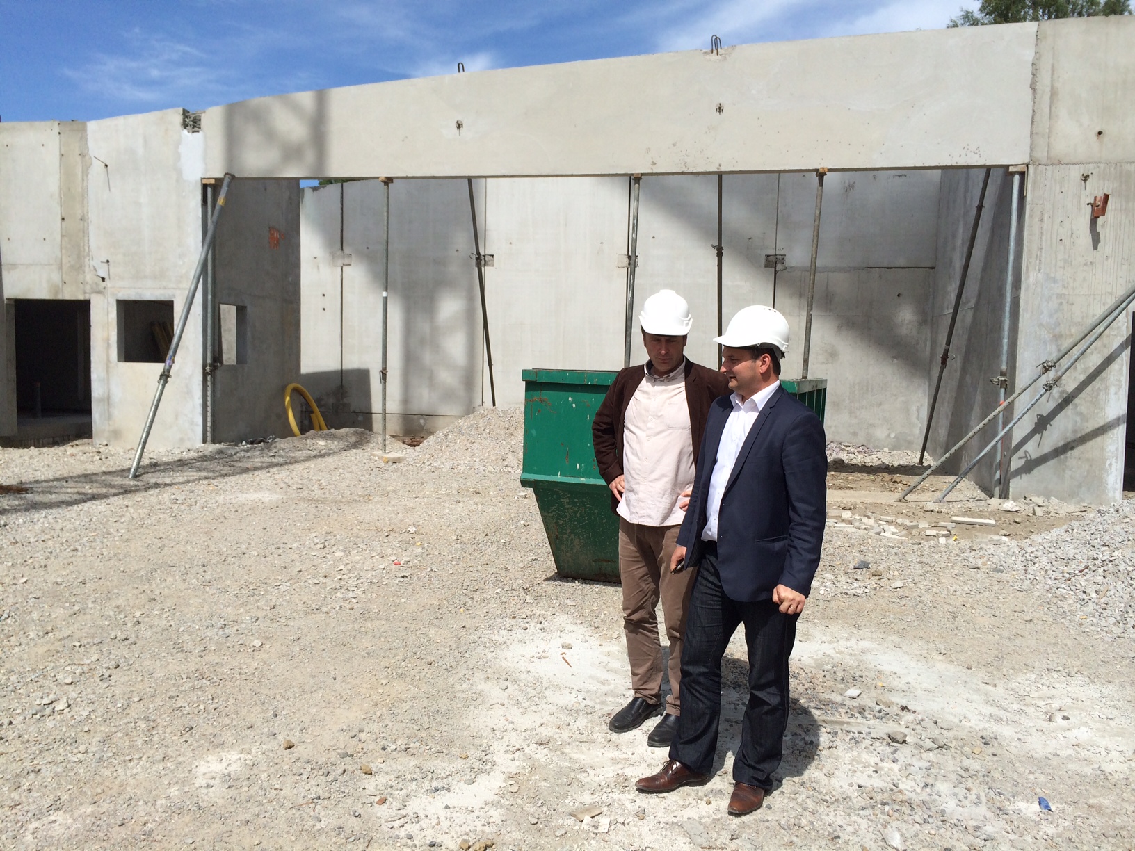 visite chantier pôle festif 3