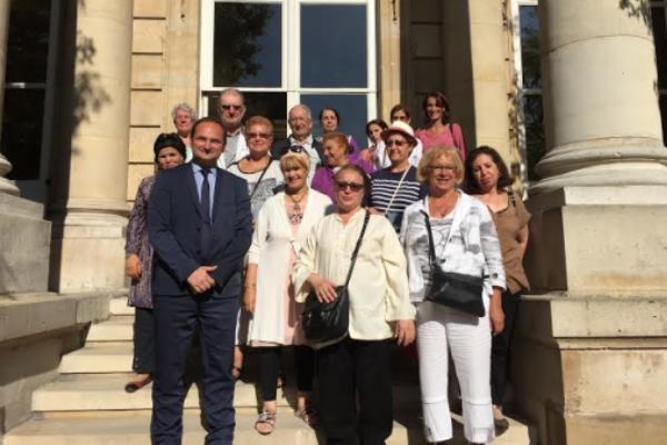 Association Les Voisines en visite à l'Assemblée nationale