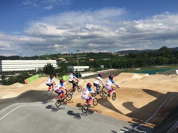 Inauguration de la piste le 8 juin dernier